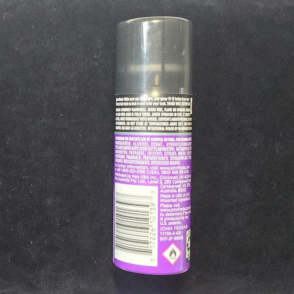 John Frieda Frizz‎ Ease Moisture Barrier Hairspray Firm Hold 2 oz New